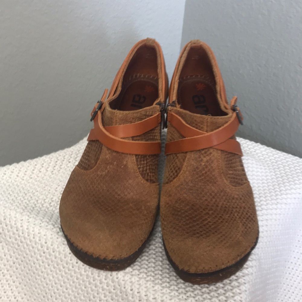 The Art company brown leather heeled shoes Size 41 - Picture 2 of 8